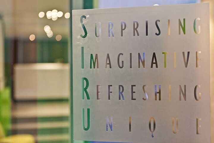 Interior entrance