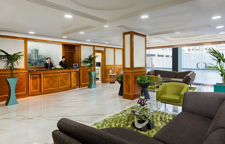 Lobby sitting area