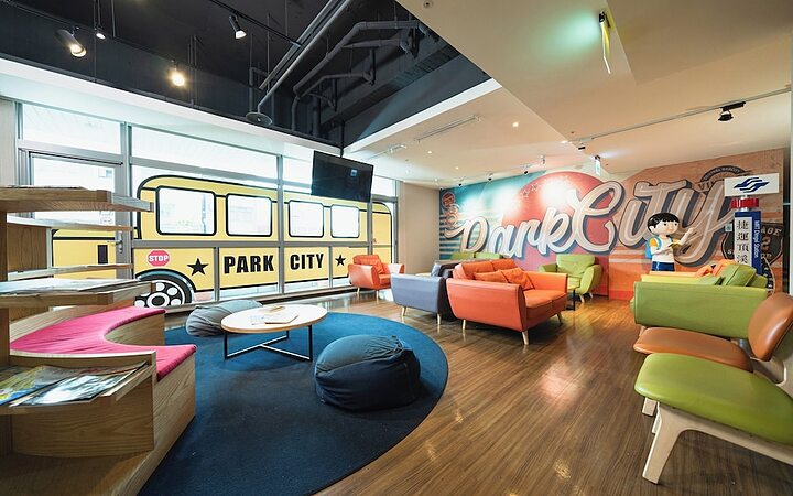 Lobby sitting area