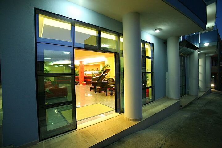 Interior entrance